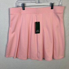 Wild Fable Pleated Mini Skirt Women's Size L Pink NWT