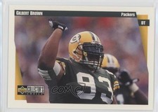 1997 Upper Deck Collector's Choice Team Sets Green Bay Packers Gilbert Brown 0u7