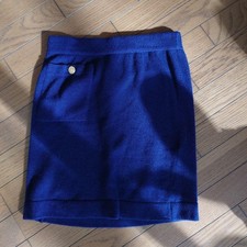 USED CHANEL CASHMERE DRESS, KNEE-LENGTH. CLEANED. EXCELLENT