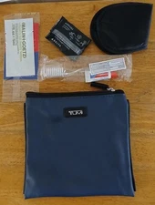 TUMI Amenity Travel Toiletry Bag Case Kit Delta 