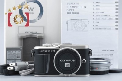 Olympus E-PL9 Black 16.1 MP Mirrorless Camera 14-42 Lens w/ Box