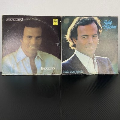 Julio Iglesias Emociones & Muchas Canciones Preferidas LP DML-50303 & DIL-50330