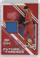 2021 Panini Elite Extra Edition Future Threads Red 36/49 Max Meyer #FT-ME fz4
