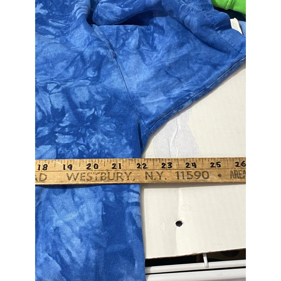Camiseta Luxor Vintage Años 90 Las Vegas - Talla Grande Azul Tie Dye Foto 4 de 4