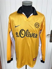 Nike BVB Borussia Dortmund Fußball Trikot 1998/2000 Gelb Gr. L