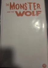 Mark Spears The Monster And The Wolf #1 A76 White Blank Cover 1 Blind Bag