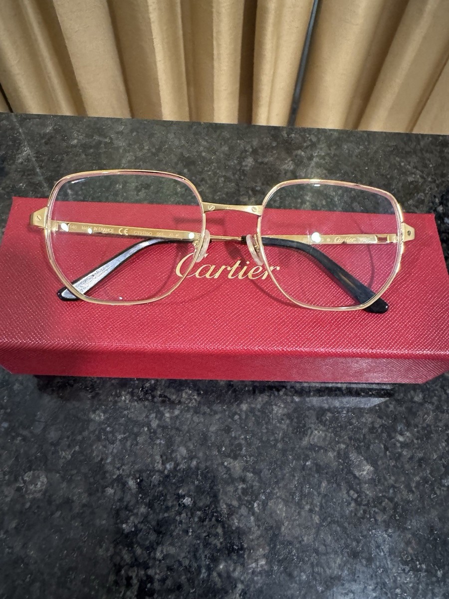 Pink Vintage Cartier Eyewear 2025 Vintage Oval Designer Sunglasses