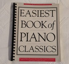 Easiest Book Of Piano Classics Opera Waltzes Joplin Mozart Sousa Marches Sonata