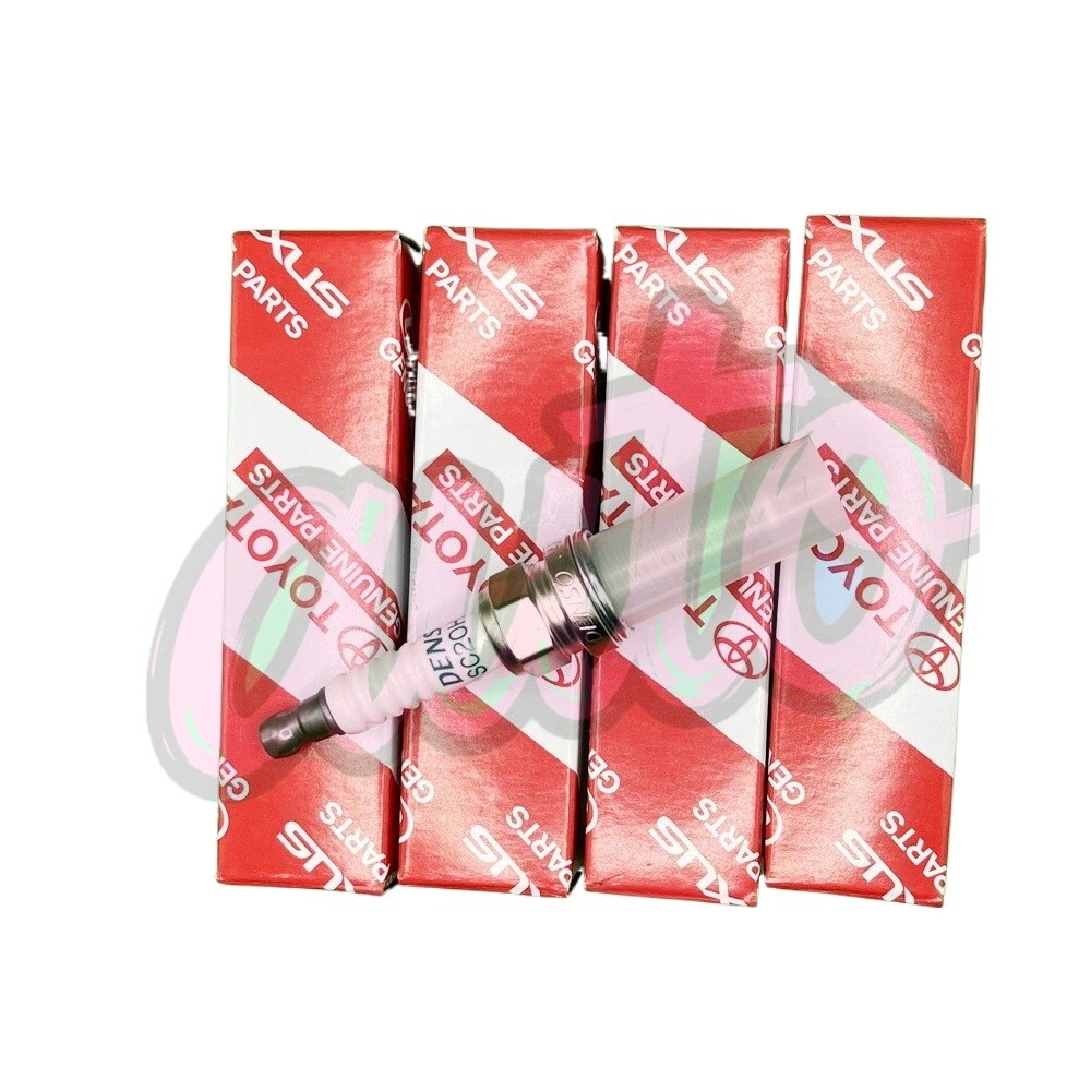 4X OEM 90919-01235 Spark Plugs SC20HR11 Fit for TOYOTA Tacoma 4Runner FJ Cruiser