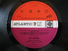 LED ZEPPELIN IV 4 1971 UK PLUM ATLANTIC 1st PRESS VERSION 2 LABELS TOP AUDIO!