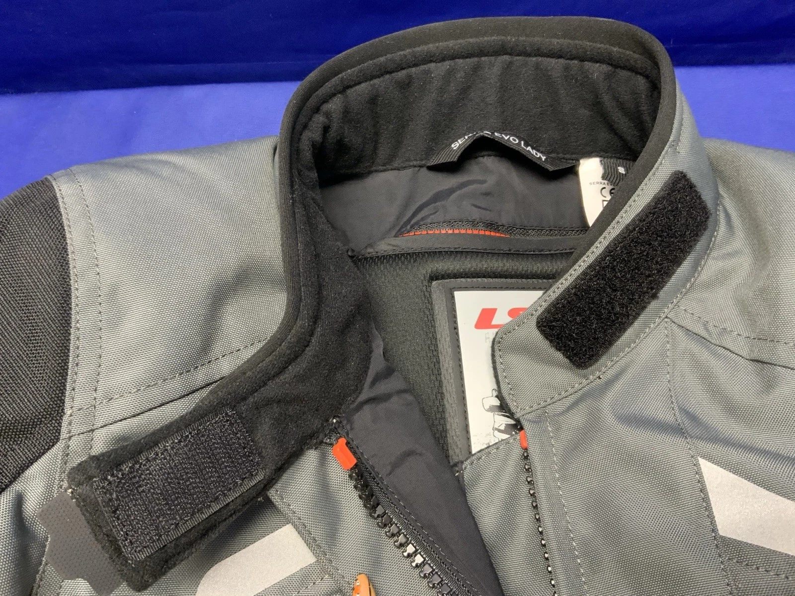 LS2 Serra Evo Women's Jacket Grey/Black Size Small LJ066-333R2
