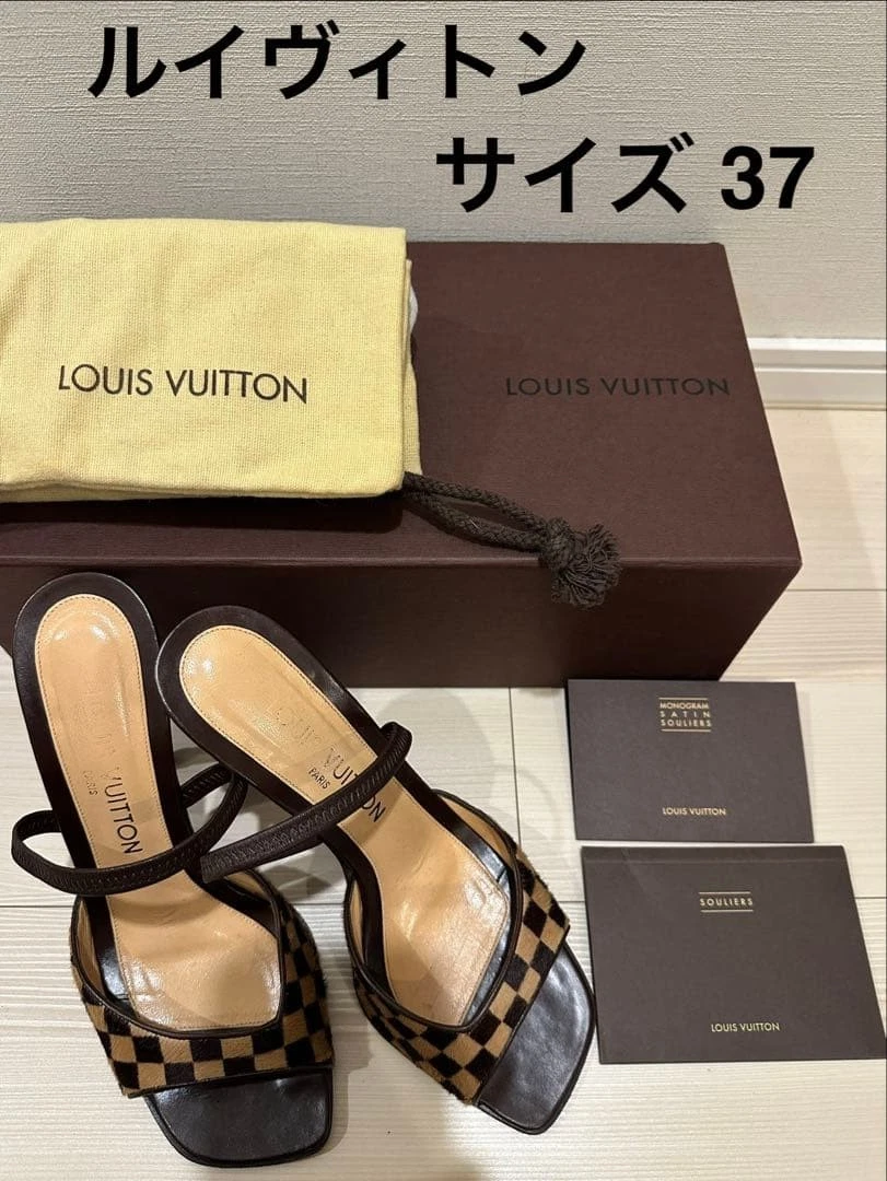 Louis Vuitton Damier Shoes In Women's Sandals & Flip Flops for