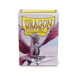 Dragon Shield Matte Pink Standard Card Sleeves