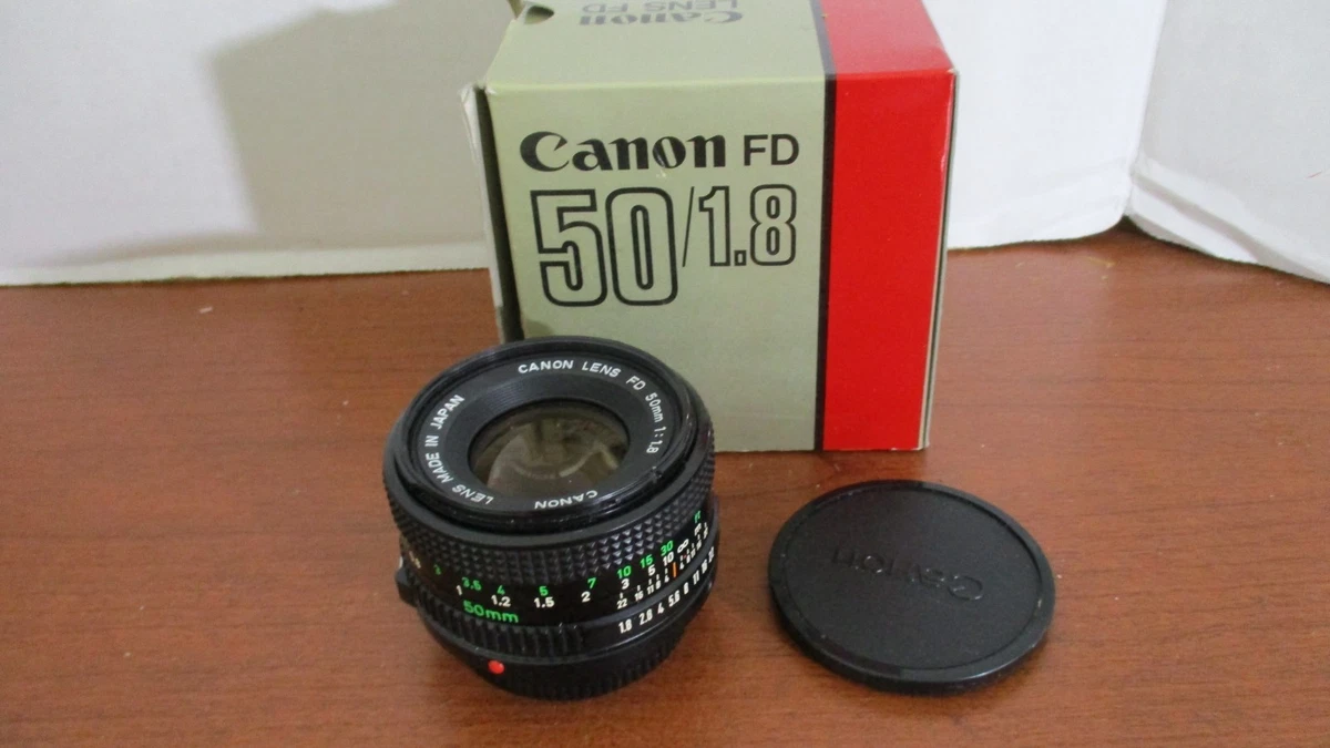 Canon FD f/1.8 Camera Lenses 50mm Focal for sale | eBay