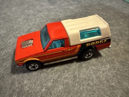 Hot Wheels Blackwall 1979 Dodge D-50 Hi-Rakers Red Camper Truck