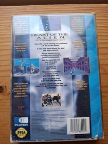 Heart of the Alien (Sega CD, 1994) CIB complete with foam