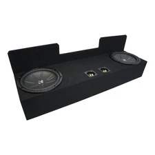 95-04 Toyota Tacoma Ext Cab Truck Kicker CompR CWR12 Dual 12" Sub Box 2 Ohm