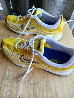 Yellow Nike Air Max, Diamond Flex, Ladies 7