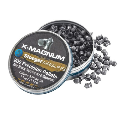 #ad X Magnum Shock High Impact Expansion Heavy Pointed Tip Pellets .22 Caliber... $11.56