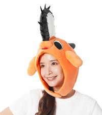 SAZAC Chainsaw Man POCHITA Kigurumi Costume Cap Hat Cosplay From Japan New