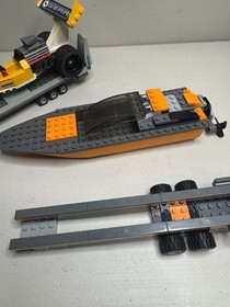 LEGO CITY: Dragster Transporter (60151)  + Powerboat 60085 & Race Boat 69254