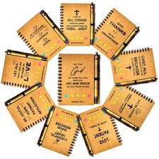 30 Sets Christian Notebooks Bulk Prayer Journals Inspirational Christian Gifts B