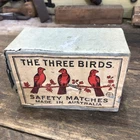 THE THREE BIRDS Safety Matches Australian Unopened Pack X 10