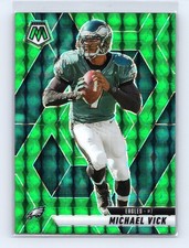 2025 Panini Mosaic Michael Vick #215 Mosaic Green Philadelphia Eagles