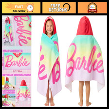 Hooded Bath Towels for Girls, Soft Cotton Beach Poncho, Cozy Shower Travel Towel