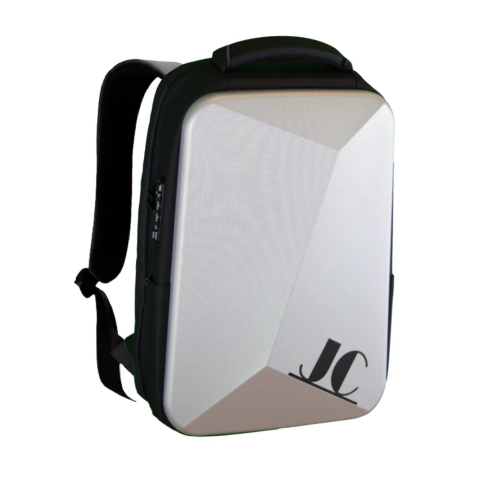 Laptoprucksack 15,6″ | Anti-Diebstahl & Hardcase | Wasserdicht & USB-Port - Bild 4 von 4
