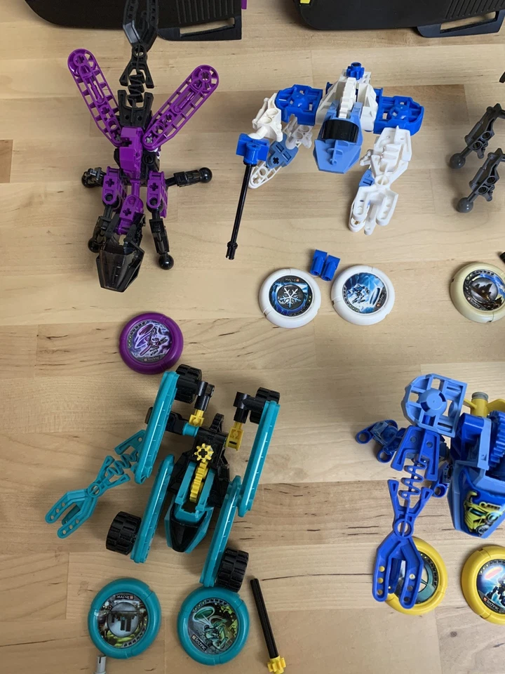 Lot of 8 LEGO Technic Throwbot/Slizer 8505 8507 8521 8506 8504 8522 8502 - READ - Image 2 of 4