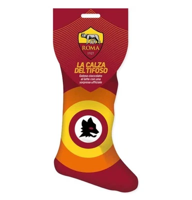 Icam Calza del Tifoso Roma con Cioccolato e Sorpresa Ufficiale 140g