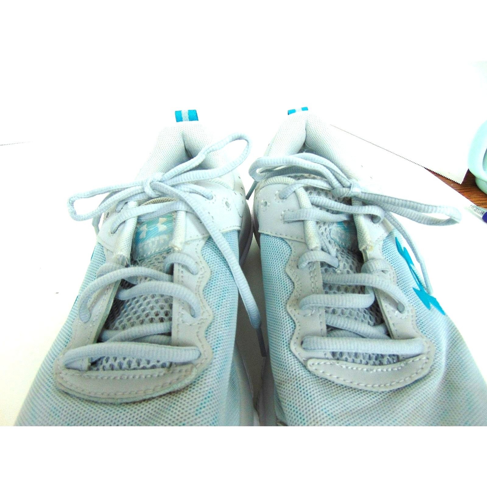 SAOLA Sneakers Under Armour Charged Assert bianche e acqua taglia 10 donna suola comoda