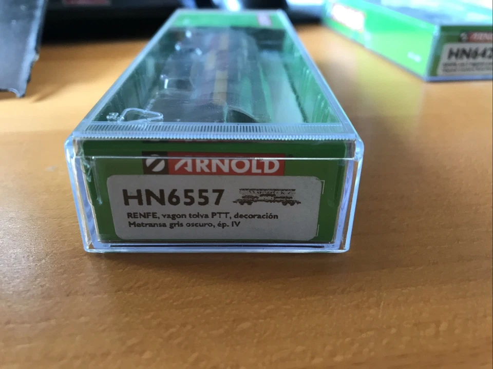 ARNOLD HN6557 : WAGON TREMIE RENFE METRANSA NEUF EN BOÎTE - Imagen 3 de 3