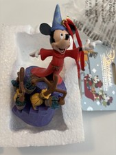 New 2015 Disney Store Sketchbook Christmas Ornament Fantasia Mickey Mouse