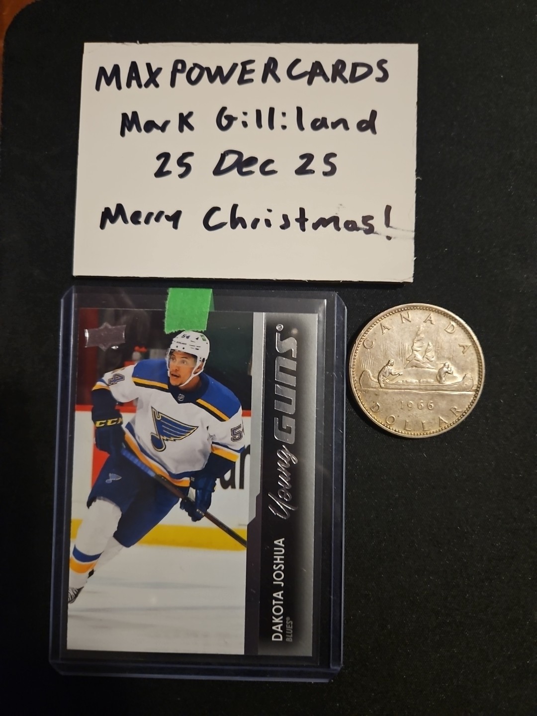 2021-22 UPPER DECK DAKOTA JOSHUA YOUNG GUNS #204