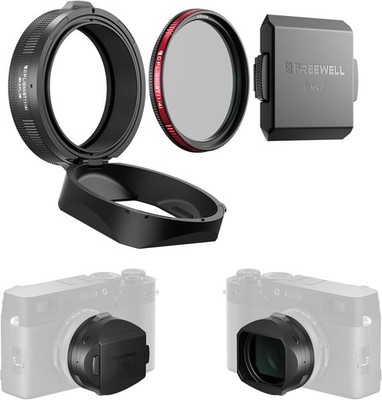 Freewell Gegenlichtblende Fuji X100 V und X100 VI CPL Mist Flip Touchless 49mm