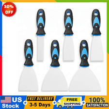 Juego de 6 Esp&aacute;tulas de Acero Inoxidable para Masilla, Pintura y Reparaci&oacute;n