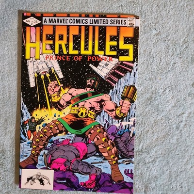 Hercules #1 (1982) RAW Ungraded   Marvel Comics Limited Series