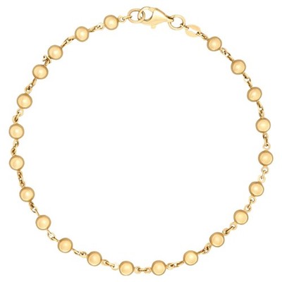 Elements Gold GB528 Ball Chain Bracelet in 9ct Gold