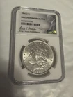 1884 O US Morgan Silver Dollar $1 - NGC Brilliant Uncirculated Signature Label