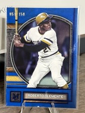 Topps 2025 Museum Collection Roberto Clemente #82 Sapphire /150 Pirates MLB