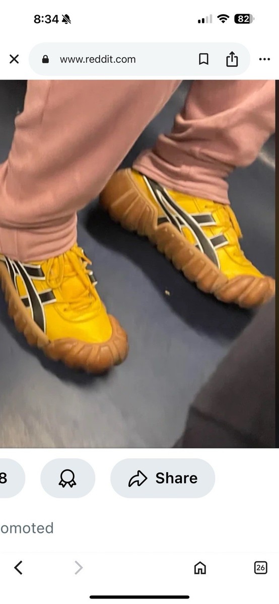 Onitsuka Tiger Dentigre LS,Tiger YellowBlack(TYB) M9/W10.5 BIN get