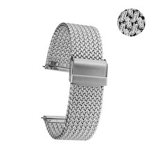 20mm Mesh Watchband 316L Stainless Steel Strap For Seamaster No Time To Die 007
