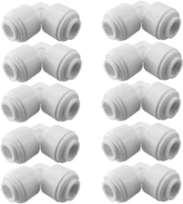 1/4 RO Tubing Elbow Connector 90 Degree 1/4 Push To Connect Fittings For RO/DI W