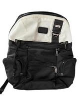 TUMI Alpha Bravo Knox Backpack Black And White 22681DH Ballistic Nylon