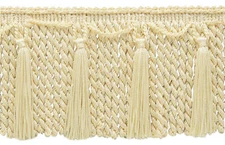 Chainette Bullion Fringe Trim, Color# E15 [Sold By The Yard]