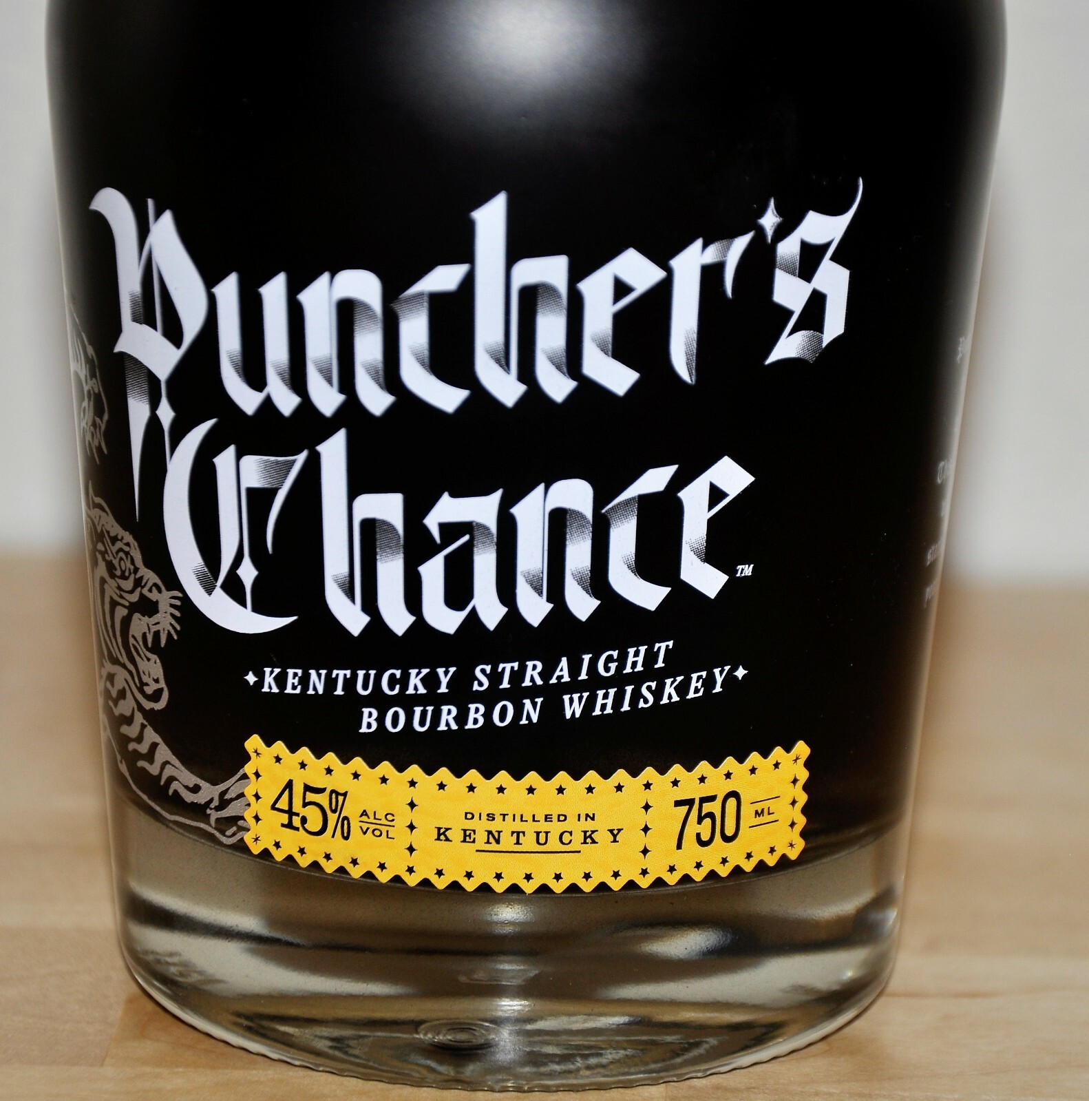 PUNCHER'S CHANCE Bourbon Whiskey Bottle with Stopper Empty eBay