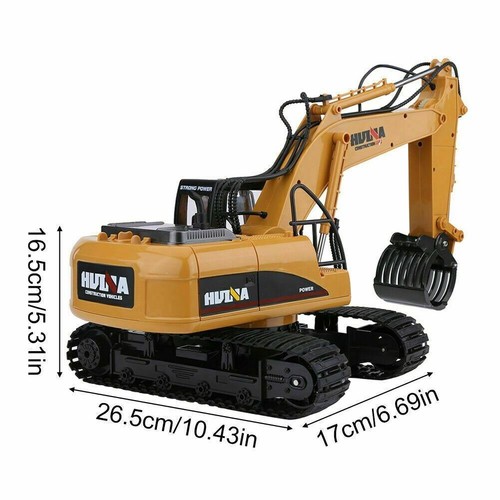 Huina 1/14 Rc Timber Grabber 2.4G 16CH Engineering Construction Car Vehicle Toy - Picture 4 of 24