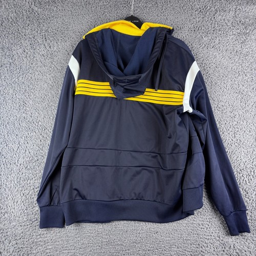Sergio Tacchini Hoodie Mens Medium Blue Track Suit Jacket Casuals Terraces Y2K - Picture 14 of 14